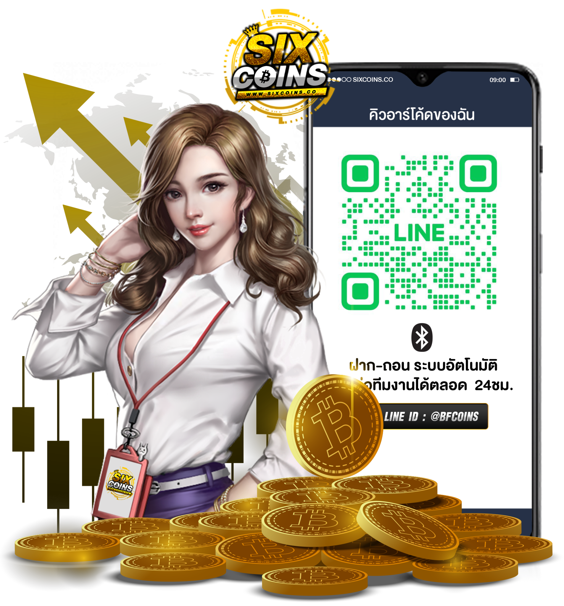SIXCOINS Hero Character